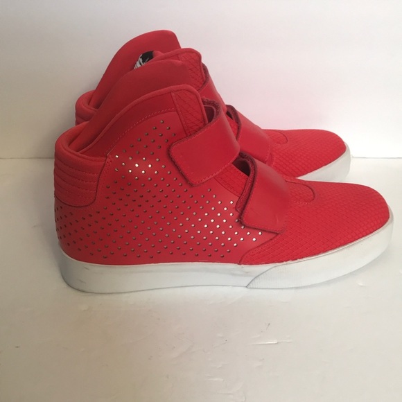 Nike Flystepper 2K3 Red Sneakers Shoes Sz 11 - Picture 5 of 8